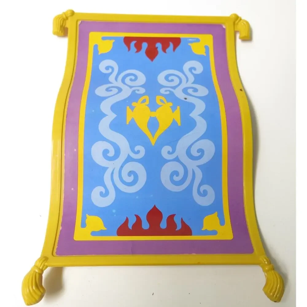Disney Aladdin Doll and Magic Carpet 1993 Mattel Movie Vintage Toys Collectibles